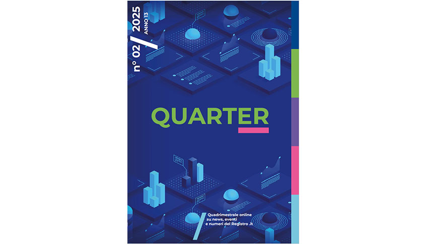 Copertina con sfondo blu