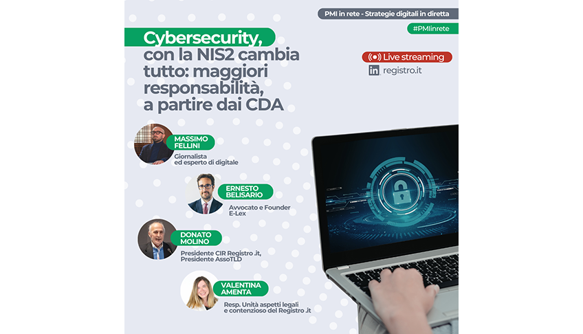Cybersecurity, con la NIS2 cambia tutto – Diretta LinkedIn n. 5